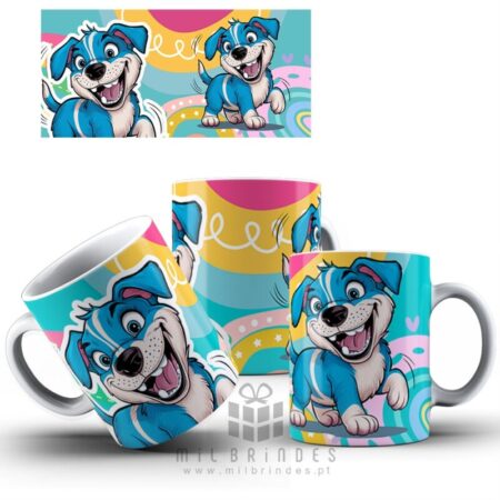 Caneca Cães Sorridentes - 13 modelos disponiveis