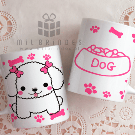 Caneca Cães fofos - 8 modelos disponiveis