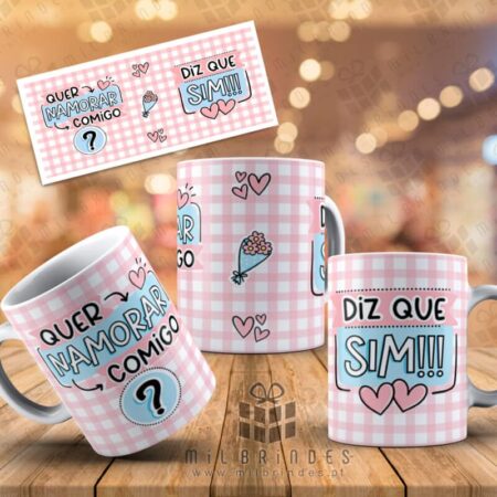 Caneca Namorados - Modelo 24