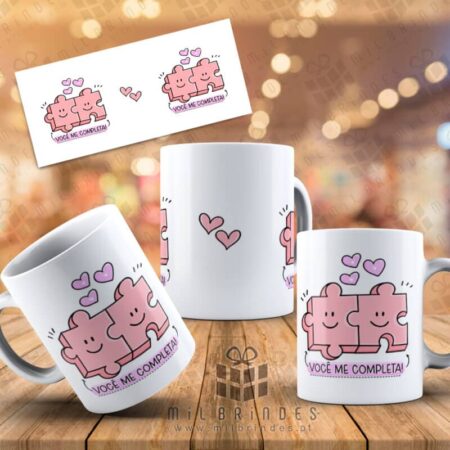 Caneca Namorados - Modelo 3