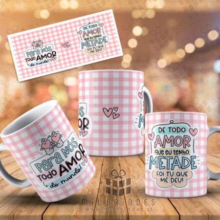 Caneca Namorados - Modelo 34