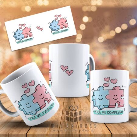 Caneca Namorados - Modelo 4
