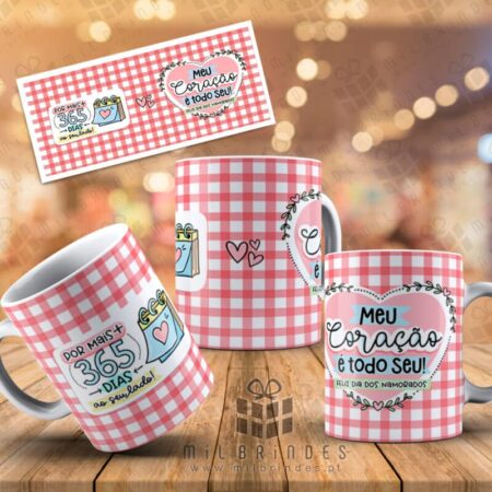 Caneca Namorados - Modelo 43