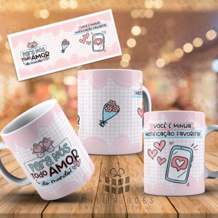 Caneca Namorados - Modelo 5