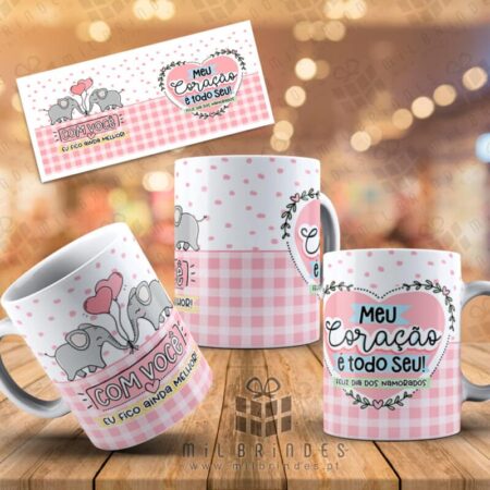 Caneca Namorados - Modelo 8