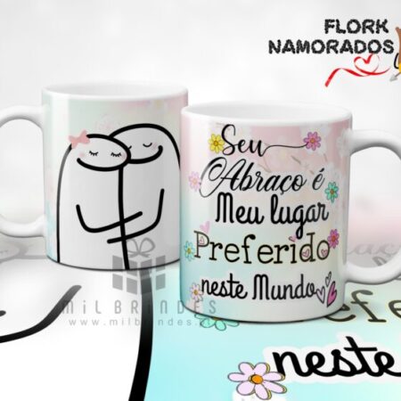 Caneca Flork Namorados - Modelo 10