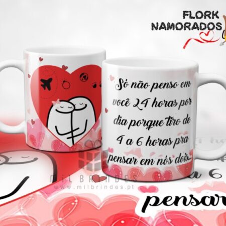Caneca Flork Namorados - Modelo 13