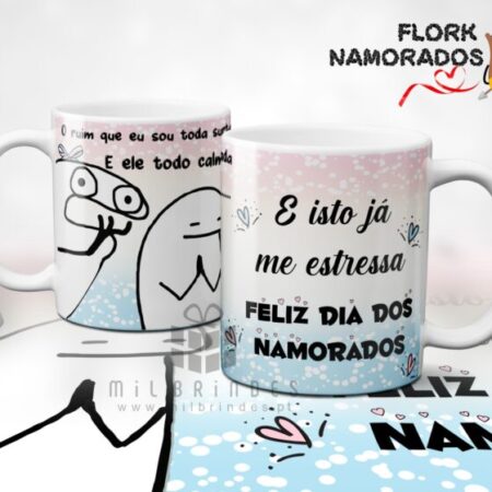 Caneca Flork Namorados - Modelo 15