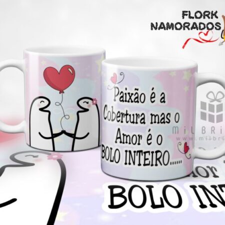 Caneca Flork Namorados - Modelo 16