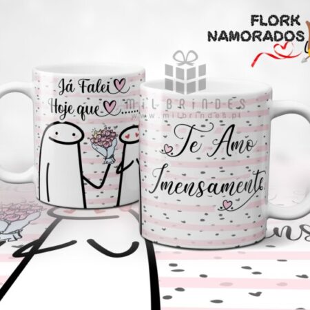Caneca Flork Namorados - Modelo 17