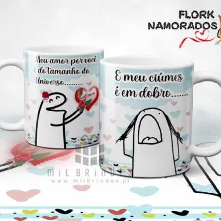 Caneca Flork Namorados - Modelo 18