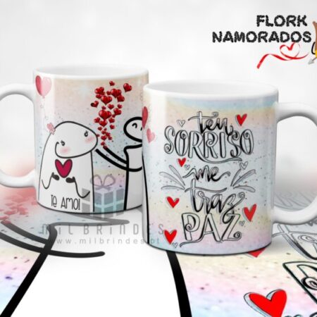 Caneca Flork Namorados - Modelo 20