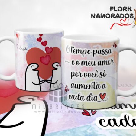 Caneca Flork Namorados - Modelo 21