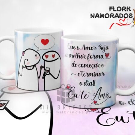 Caneca Flork Namorados - Modelo 22