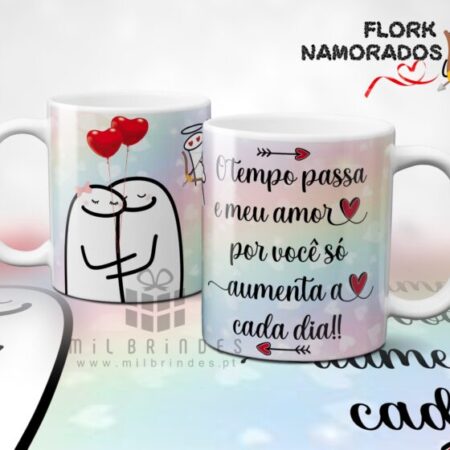 Caneca Flork Namorados - Modelo 23