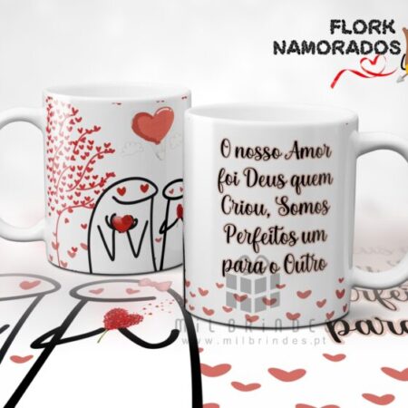 Caneca Flork Namorados - Modelo 24