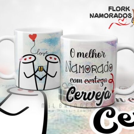 Caneca Flork Namorados - Modelo 26