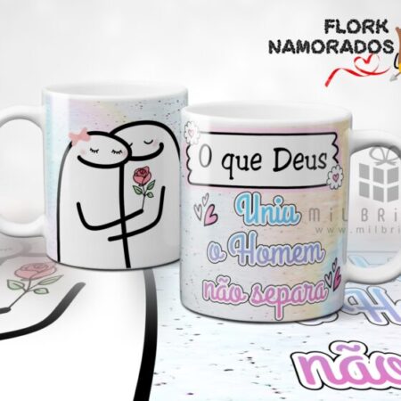 Caneca Flork Namorados - Modelo 5