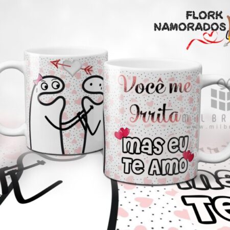 Caneca Flork Namorados - Modelo 8