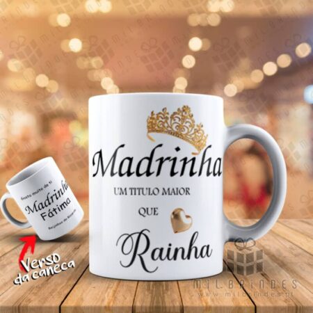 Canecas Padrinhos um titulo maior que Rei/Rainha