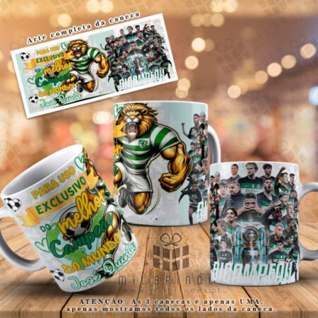 Caneca Sporting Campeão - Para uso exclusivo do campeão